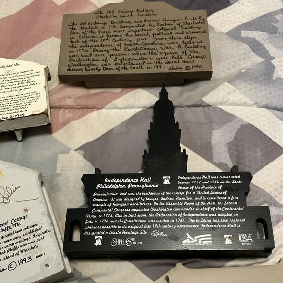 Incredible find. !! 19 pc set of carved n hand crafted wooden. ( most 1/2” wide - Picture 12 of 16